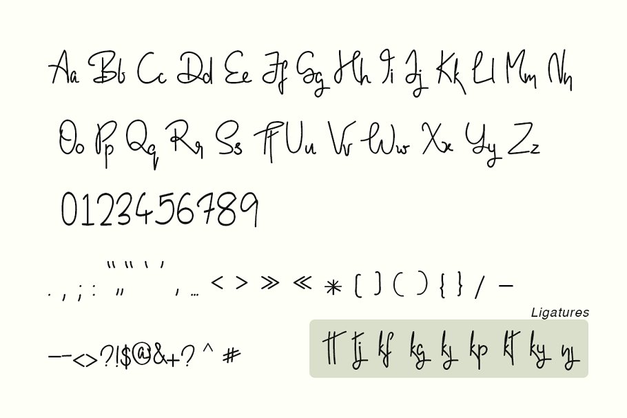 Beispiel einer Norletta Regular-Schriftart